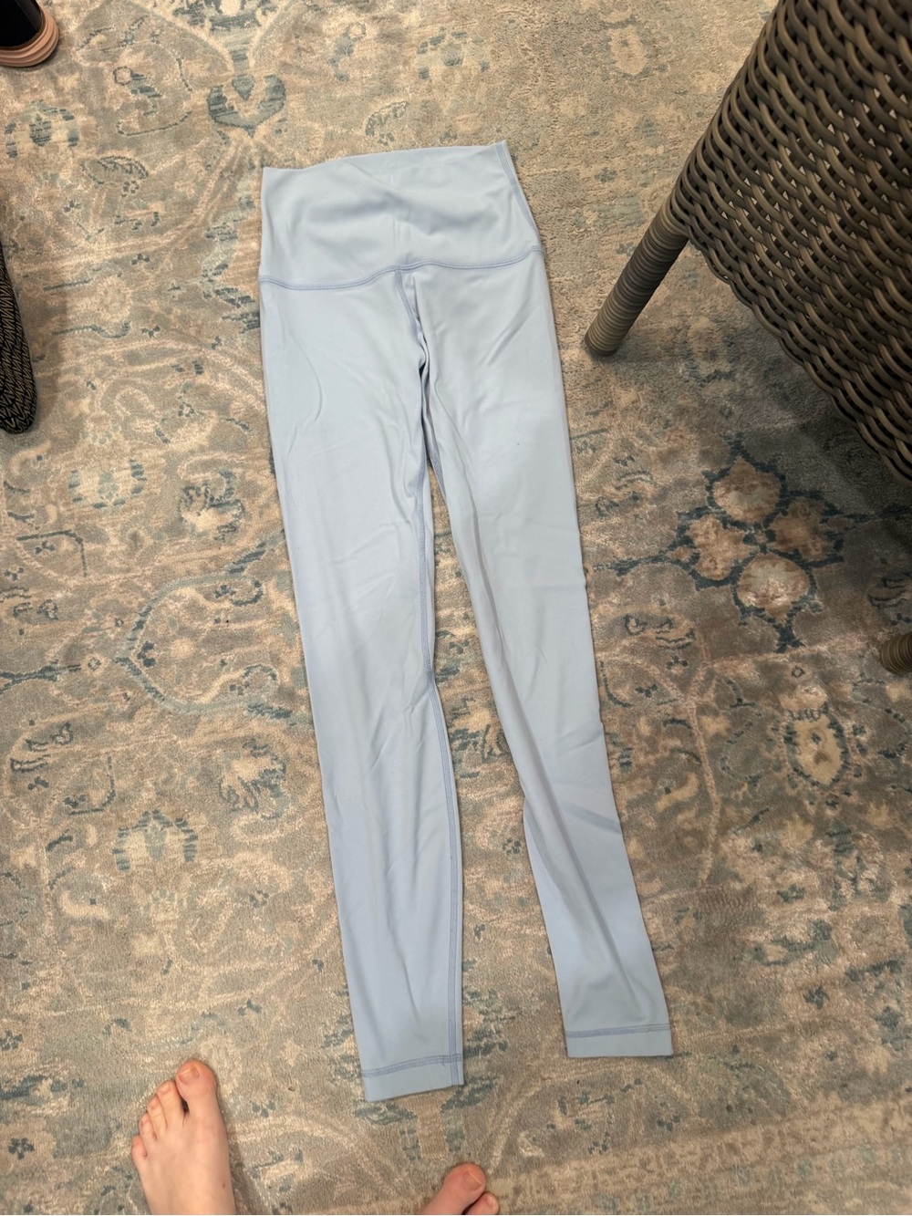 lululemon athletica Light Blue High-Rise Leggings